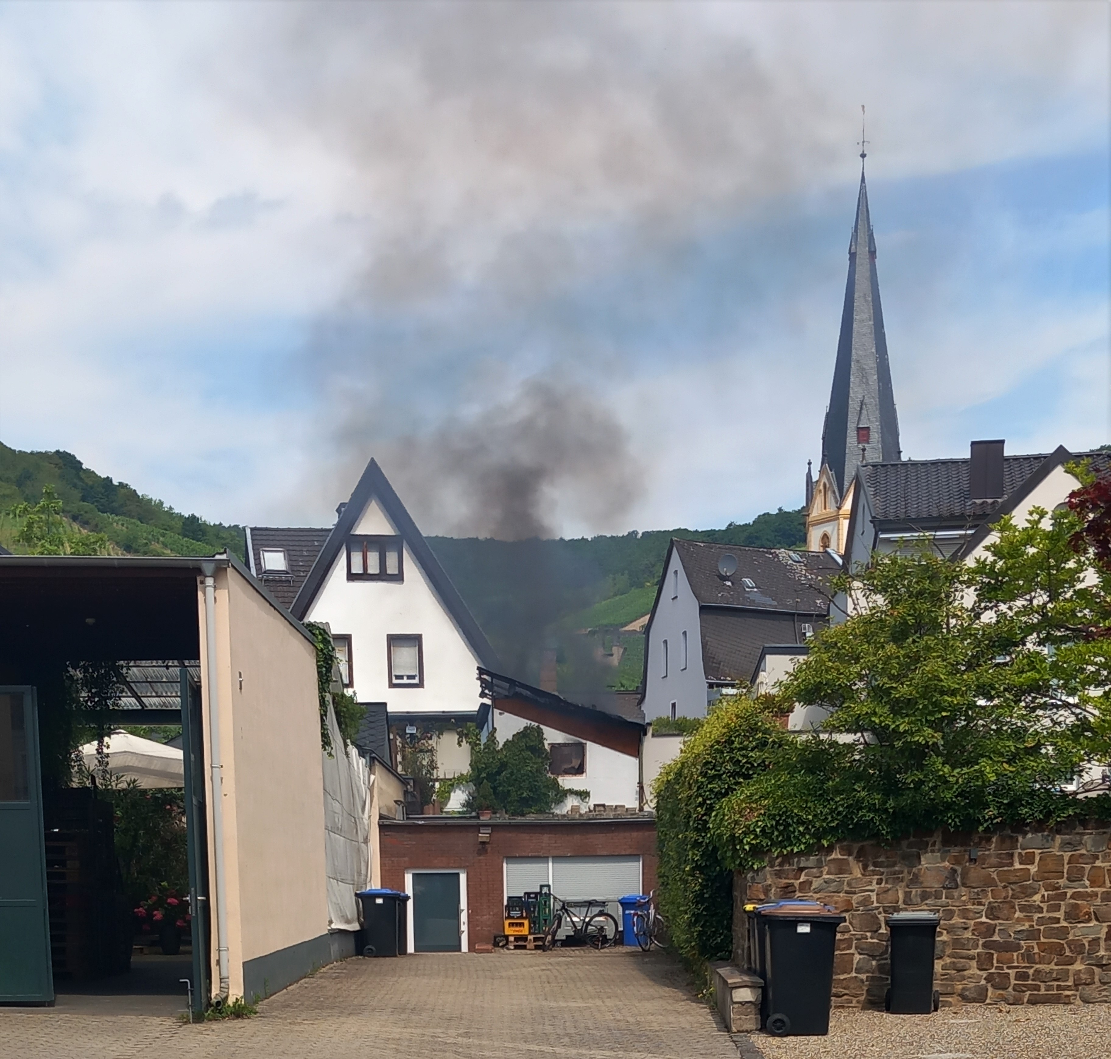 
Brand in der Ahrweiler Altstadt
	